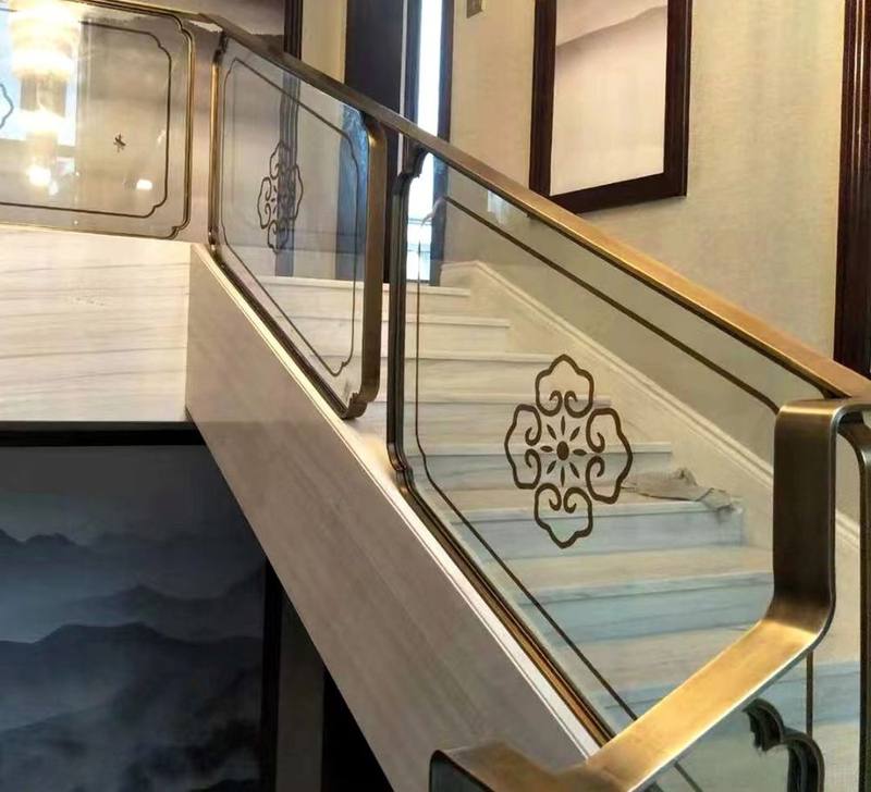 玻璃护栏实景